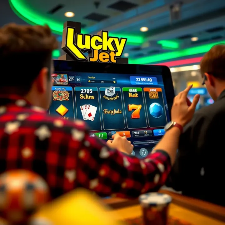 Engaging Gameplay Interface of Lucky Jet Highlighting Strategy Dynamic Lucky Jet game interface illustrating gameplay elements and player interaction for strategic timing