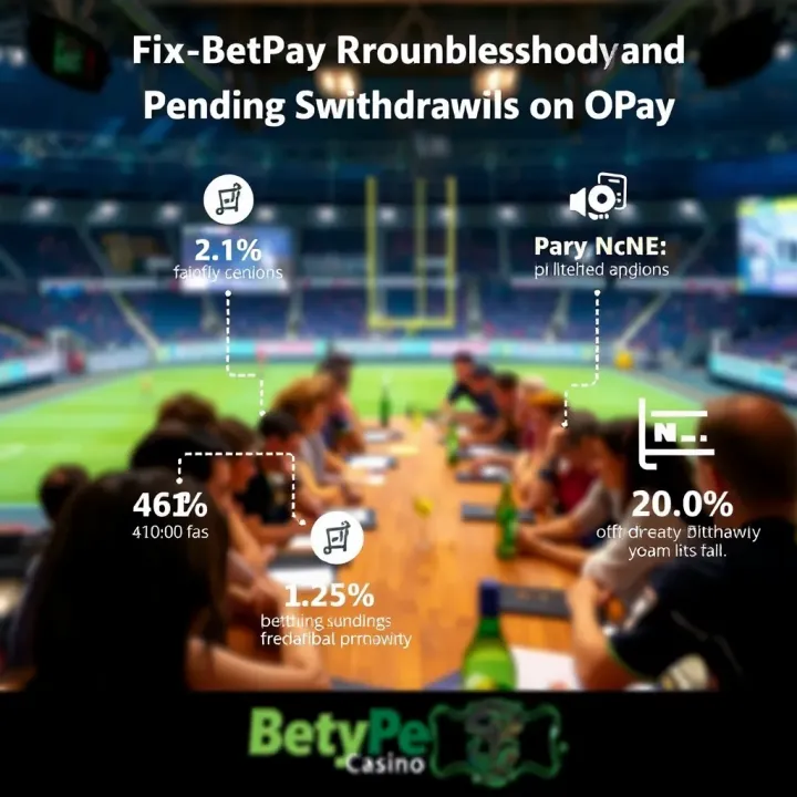 Illustration showing troubleshooting tips for resolving pending withdrawal issues on OPay platform
