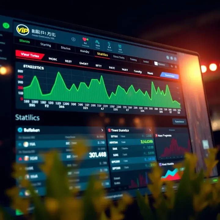 Dashboard showcasing advanced sports statistics and betting insights on BetExplorer VIP